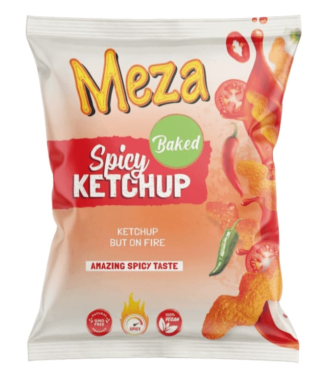 Majspuffar (Spicy Ketchup) (32kfp x 45g)